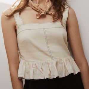 Urban outfitters beckett square neck top